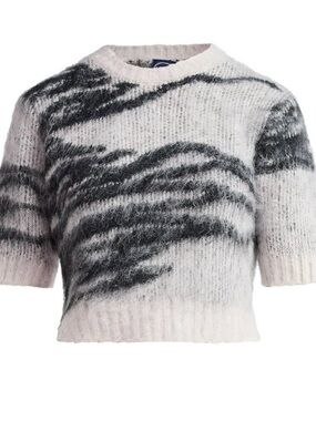 Scoop Fluffy Lightweight Short Sleeve Sweater Various Sizes